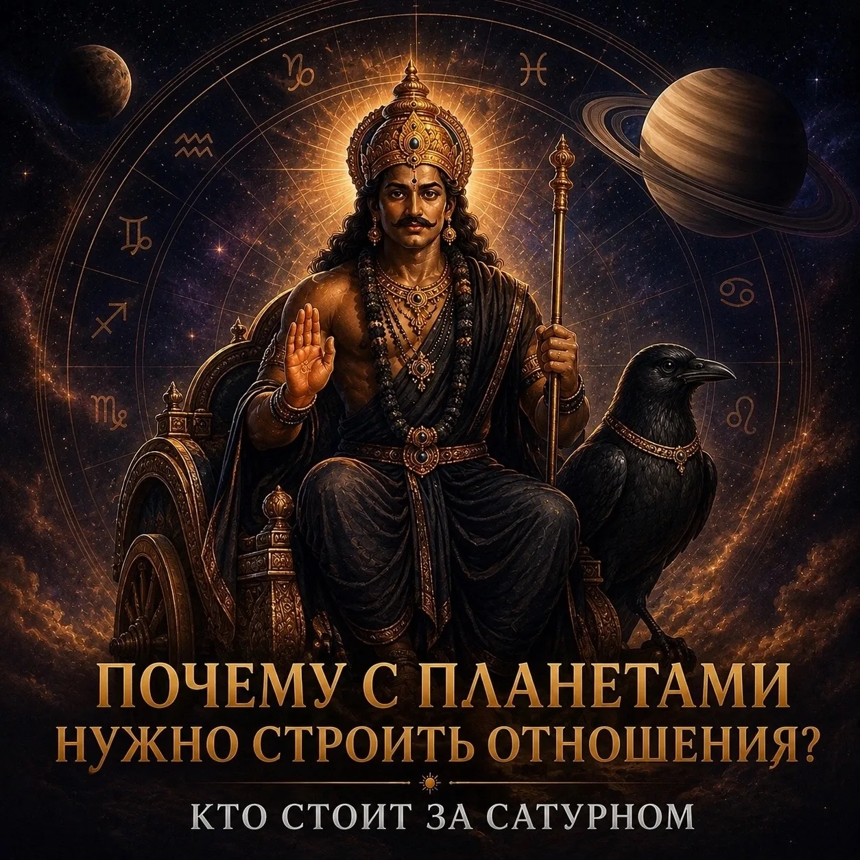 📿 ПОЧЕМУ С ПЛАНЕТАМИ НУЖНО СТРОИТЬ ОТНОШЕНИЯ? КТО СТОИТ ЗА САТУРНОМ