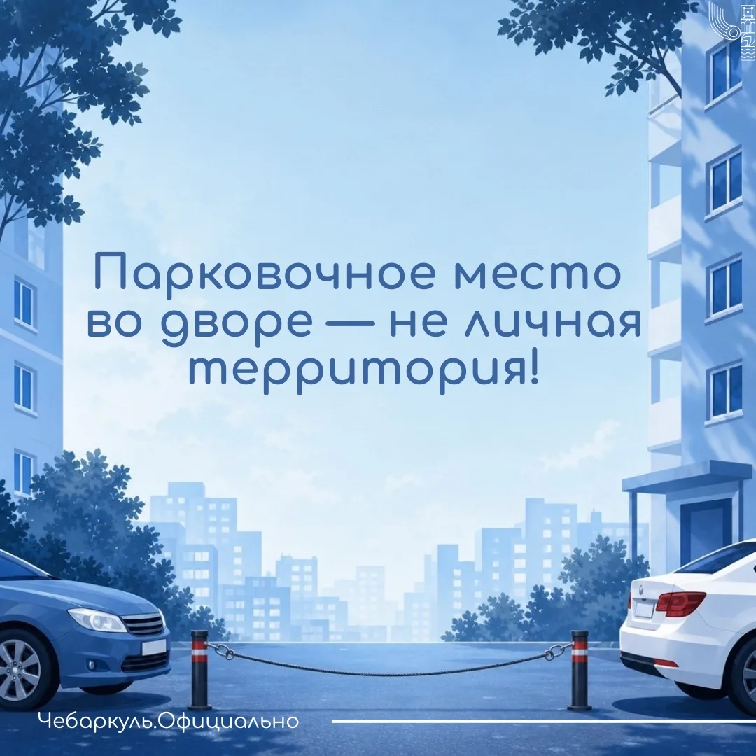 🚗 Парковочное место во дворе — не личная территория