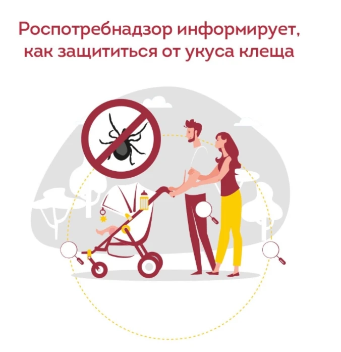 Против клещей: прививка, страховка и бдительность 👍 
Летом сохраняются высокие риски получить укус 
