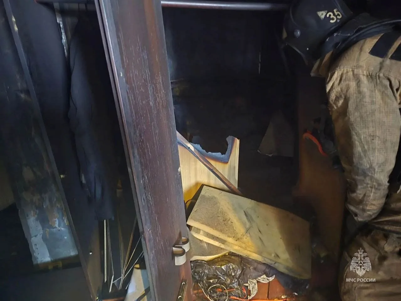 В Норильске на пожаре спасли 11 человек
