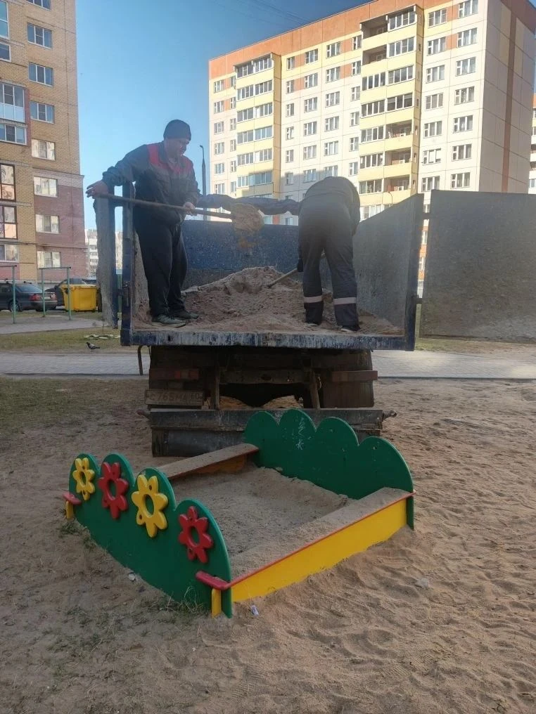 Песочницы готовы к сезону! 🏖️                                                                   Ува