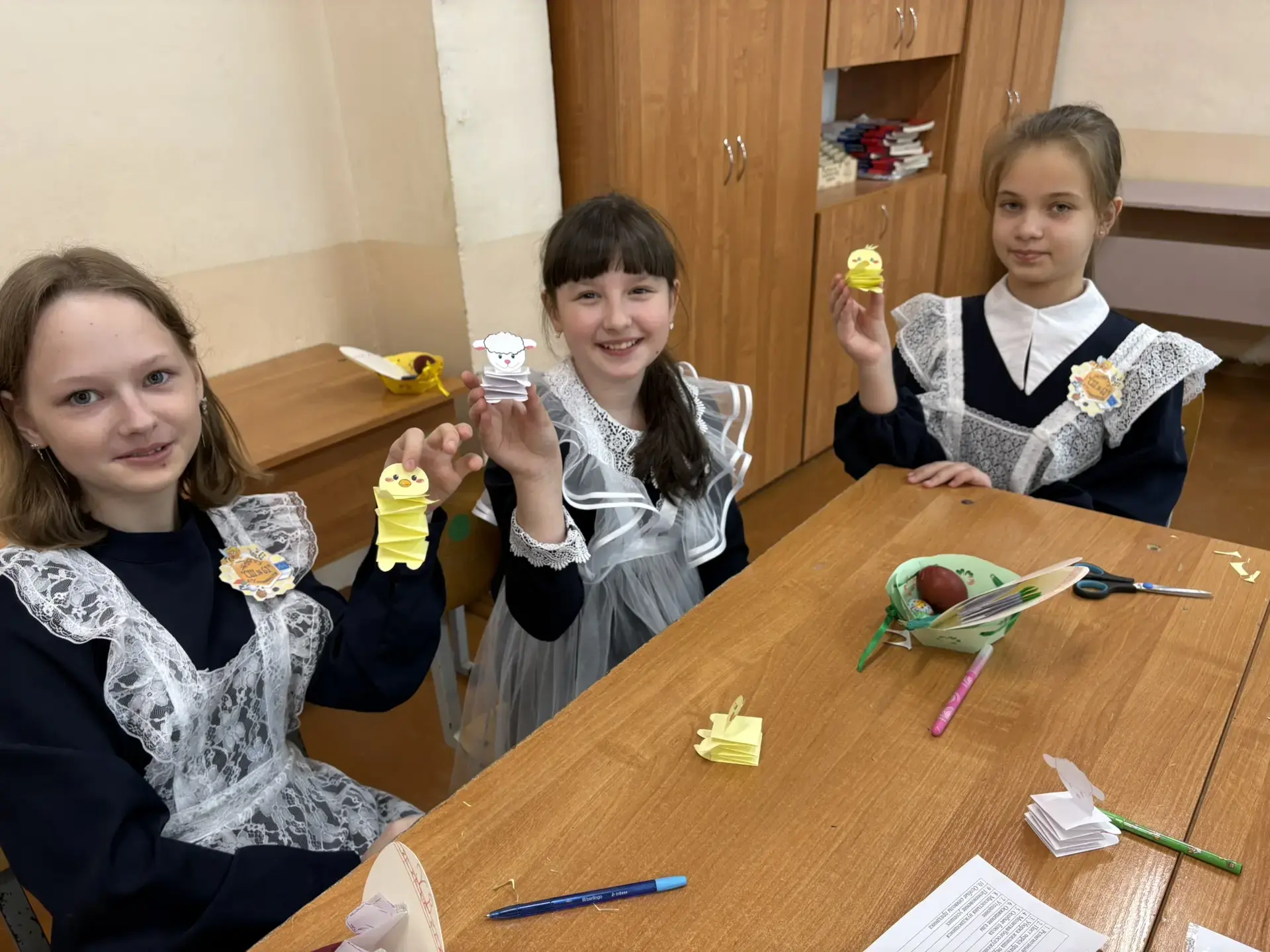 Фестивальный венок Дружбы. Пасха.  Сегодня ребята 5А класса приняли участие в региональном Фестивале