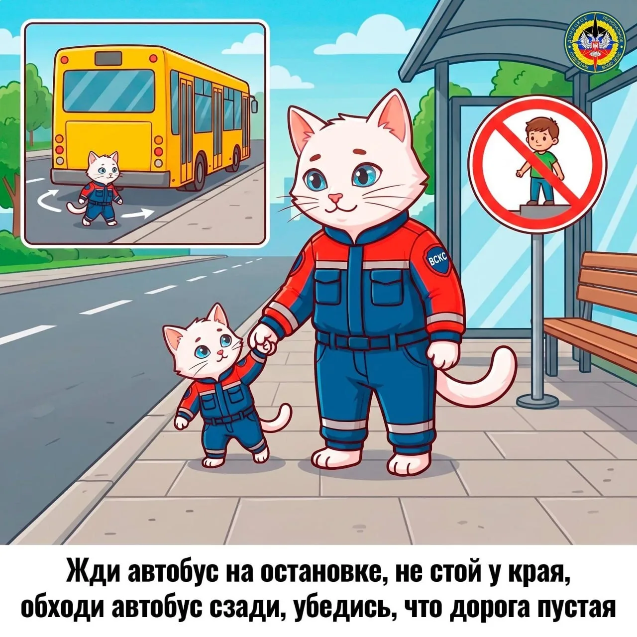 В ДНР детям рассказали о правилах дорожного движения

Студенты-спасатели Донецкого РО ВСКС поделилис
