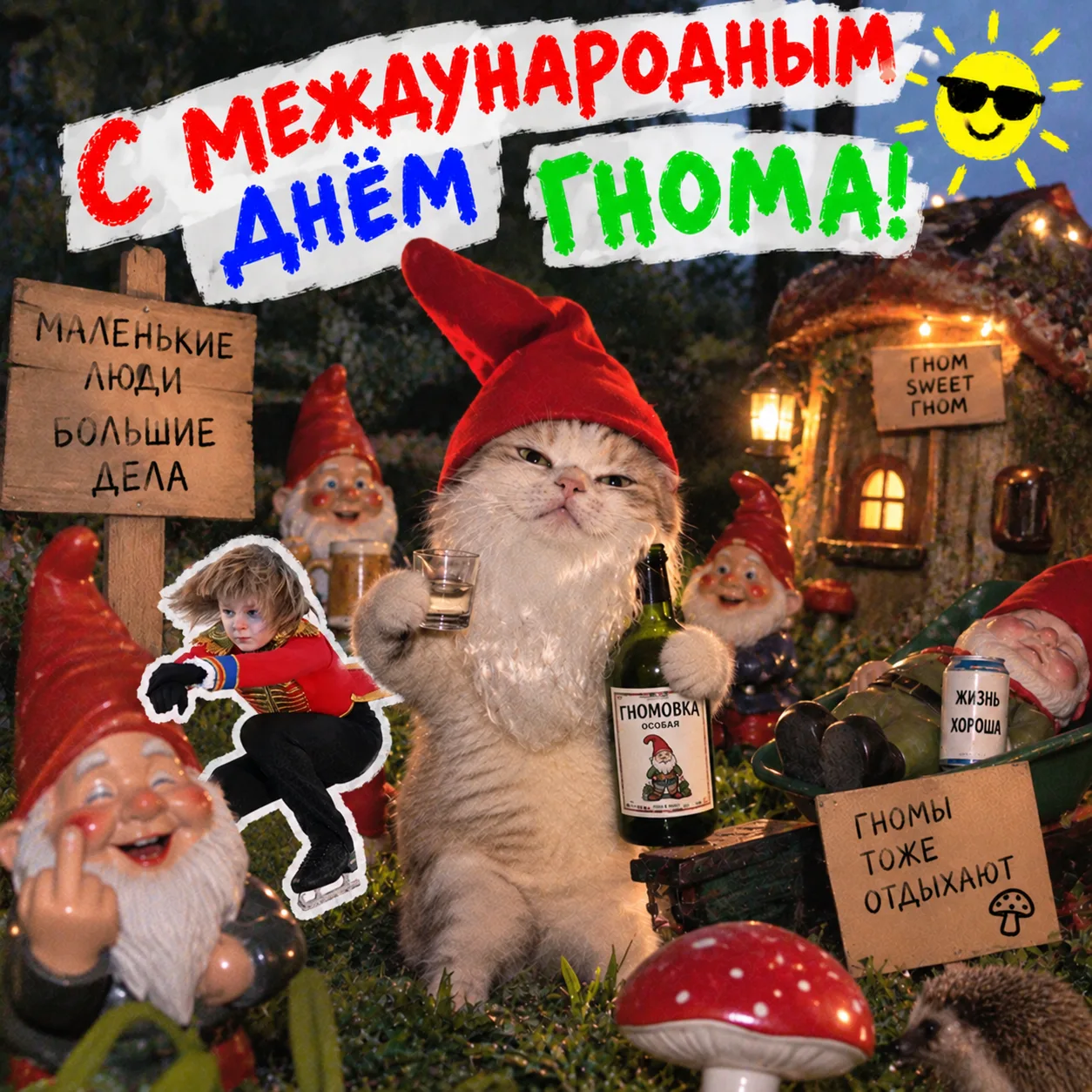 Поздравьте с праздником своих полторашек