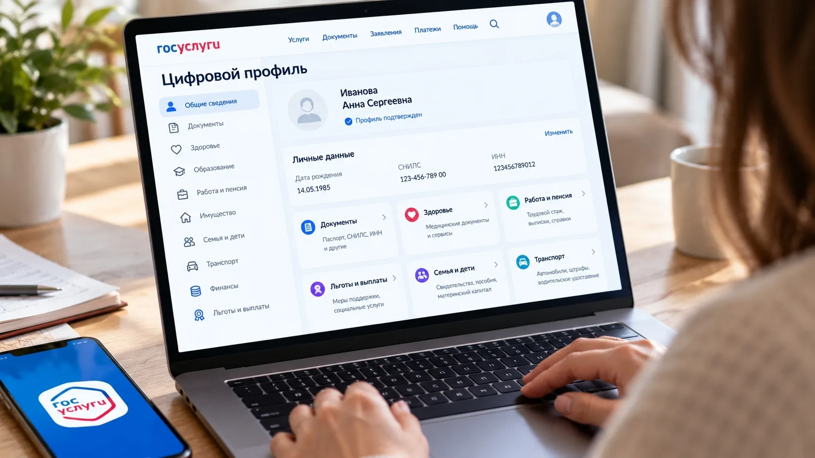 💻🌐 В цифровой профиль включили новые данные о россиянах