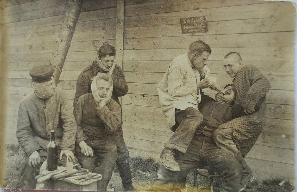 Полевая стоматология в Первую мировую