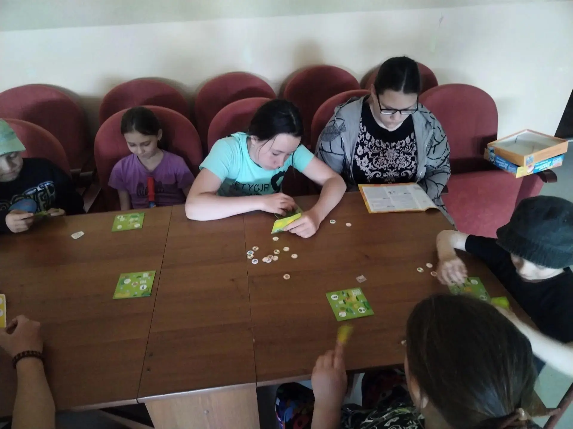 17 июня в сельском Доме культуры с. Новое прошел час настольных игр «Игротека на столе». Данное меро