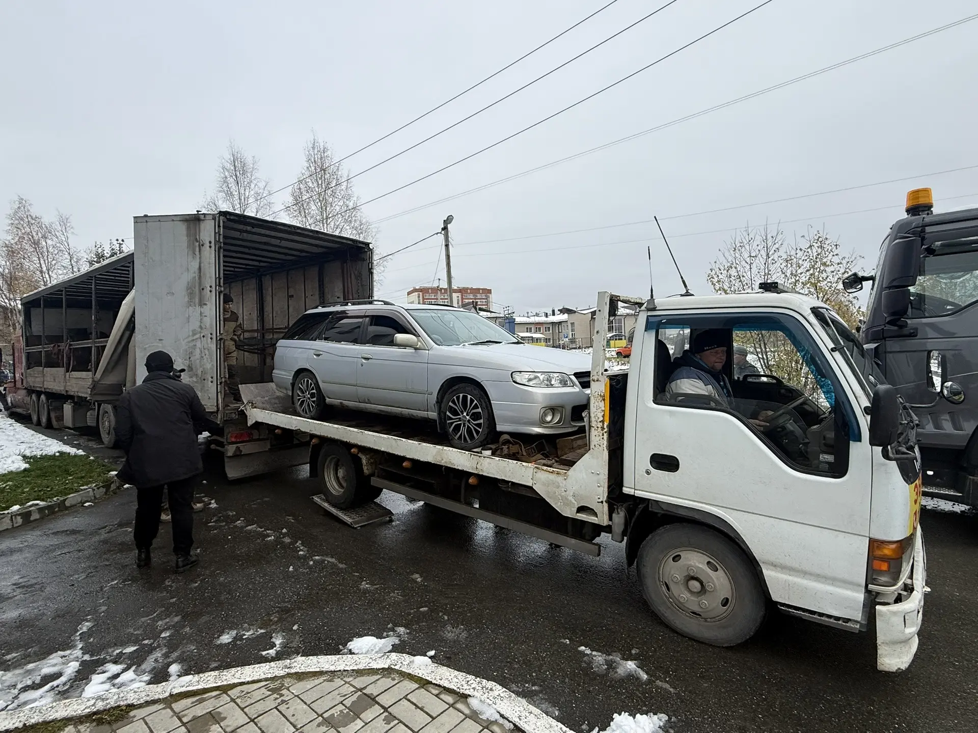 Снова в путь, снова к нашим!