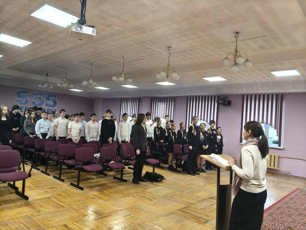Доблесть сквозь время: Урок Победы в нашей школе! В преддверии великого праздника — Дня Победы — для