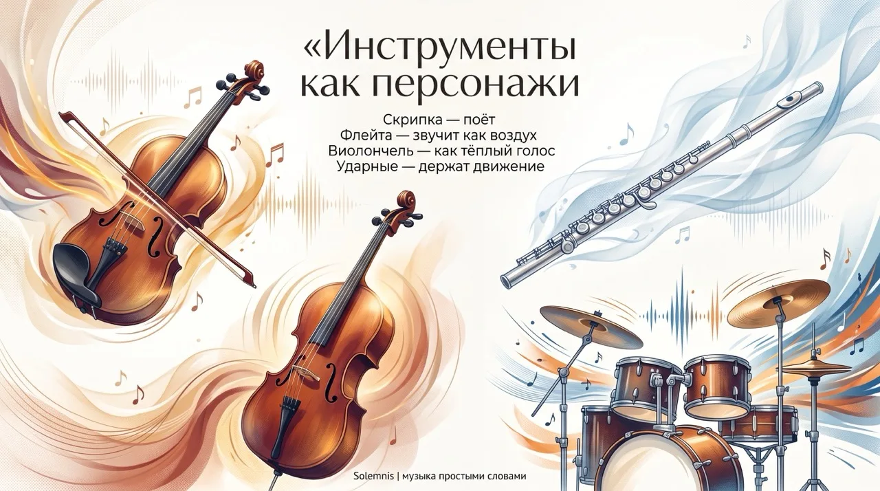 Инструменты как персонажи