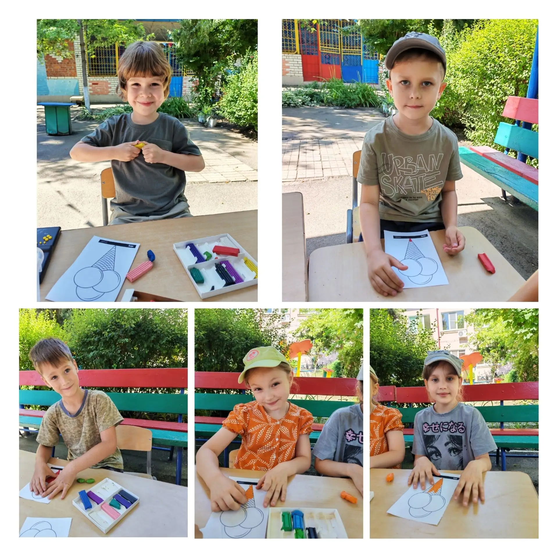 Сегодня у нас самый сладкий праздник — День мороженого! 🍦

Ребята превратились в настоящих кондитер