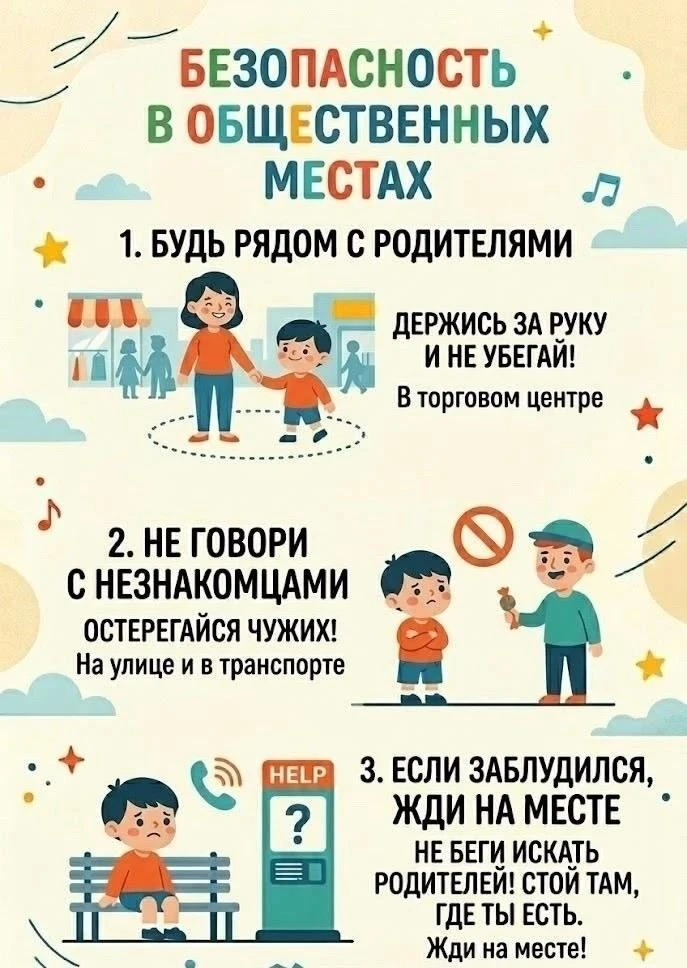 Напоминать- значит любить!
Правила безопасности работают только тогда, когда они доведены до автомат