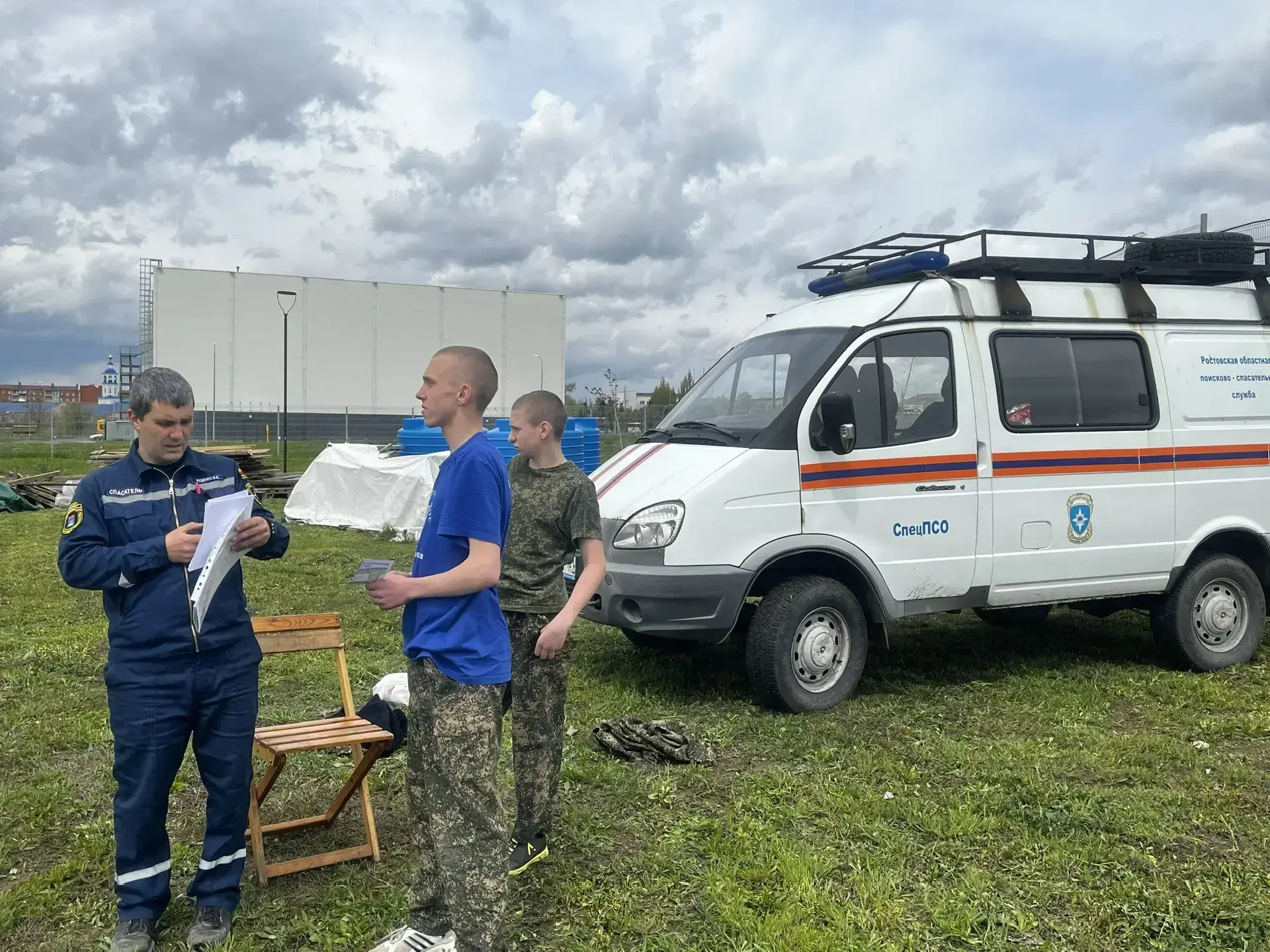 🏆 Прошёл I Открытый турнир Шахтинской епархии по пожарно-прикладному спорту и сдаче норм ГТО!  Сорев
