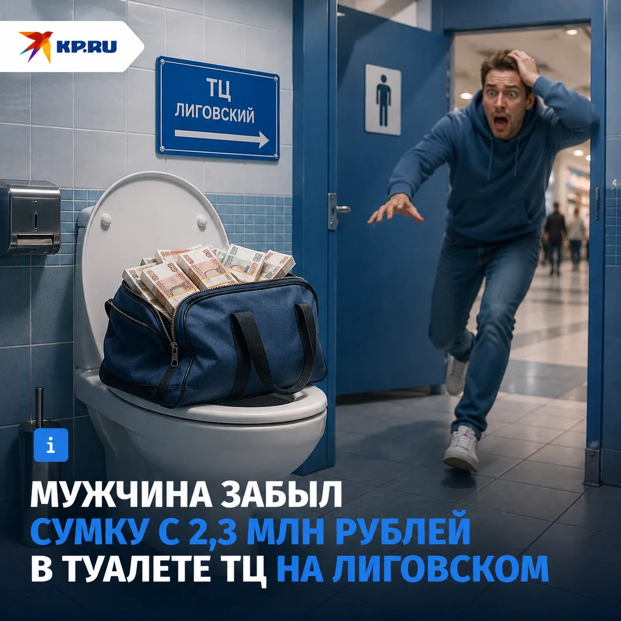 😄 Туалетный джекпот на Лиговском: нашел 2,3 млн, прокутил «копейки» и загремел на нары

Рассеянный 