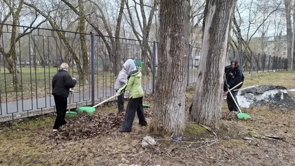 🌳 Сегодня ученики нашей школы приняли активное участие в субботнике! Ребята дружно навели порядок на