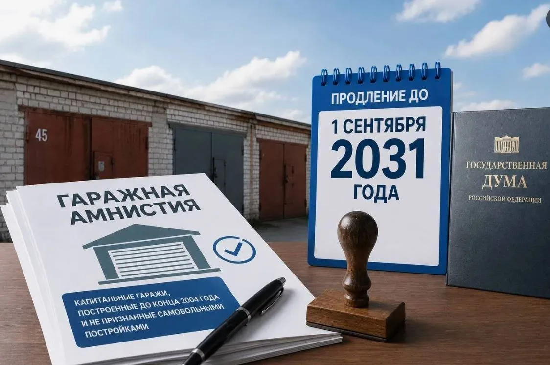 📢ГАРАЖНУЮ «АМНИСТИЮ» ПРОДЛИЛИ НА 5 ЛЕТ