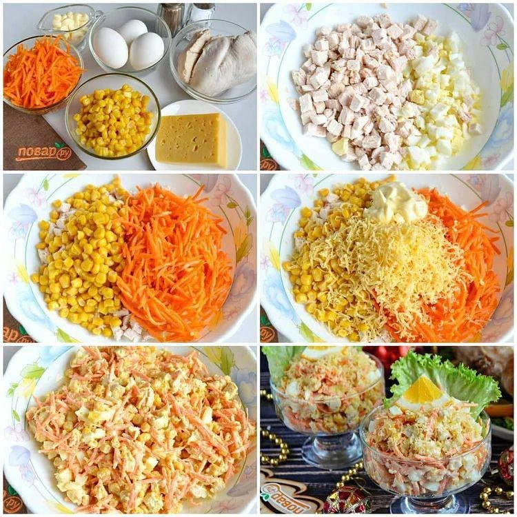 Вкусный салатик