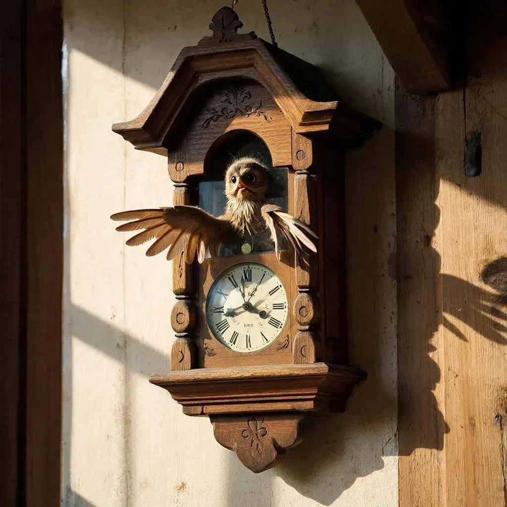 Помните часы с кукушкой из детства?🕰Поделитесь воспоминаниями в комментариях.✍️