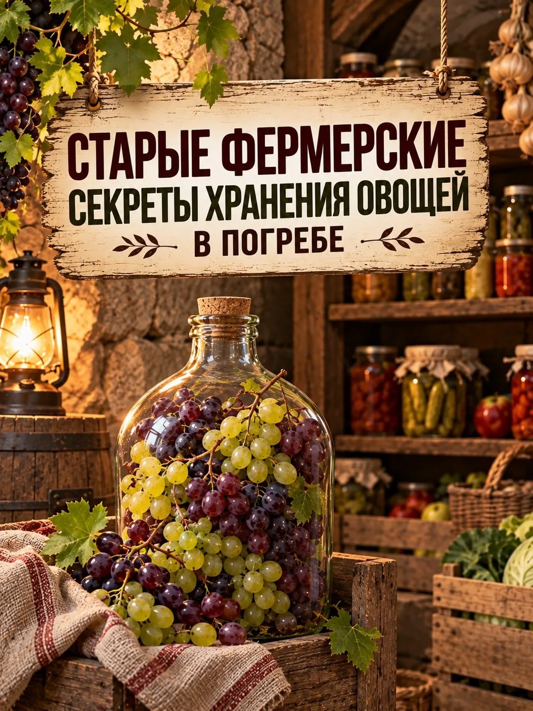 🥔Фермерские секреты хранения овощей