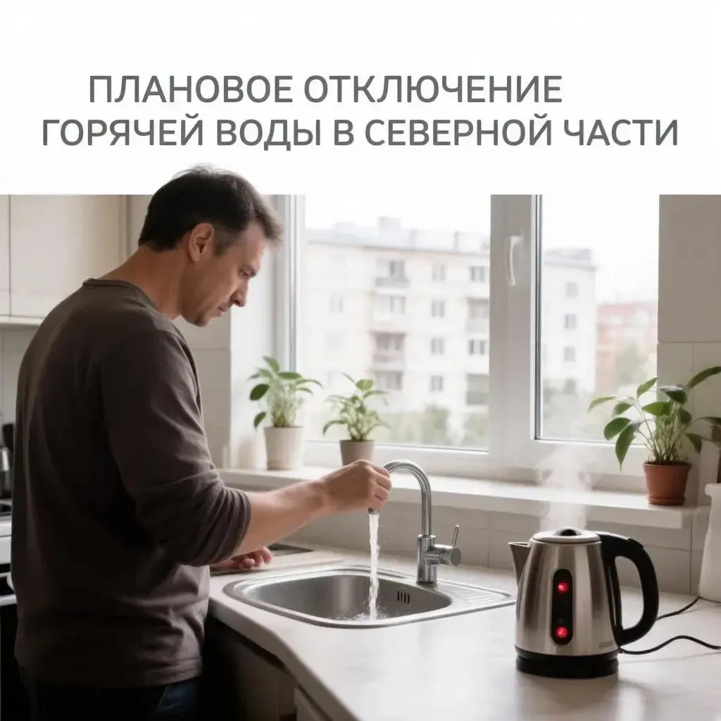 ВНИМАНИЕ! ВРЕМЕННОЕ ПРЕКРАЩЕНИЕ ПОДАЧИ ГОРЯЧЕЙ ВОДЫ! 

Уважаемые собственники и наниматели жилых пом
