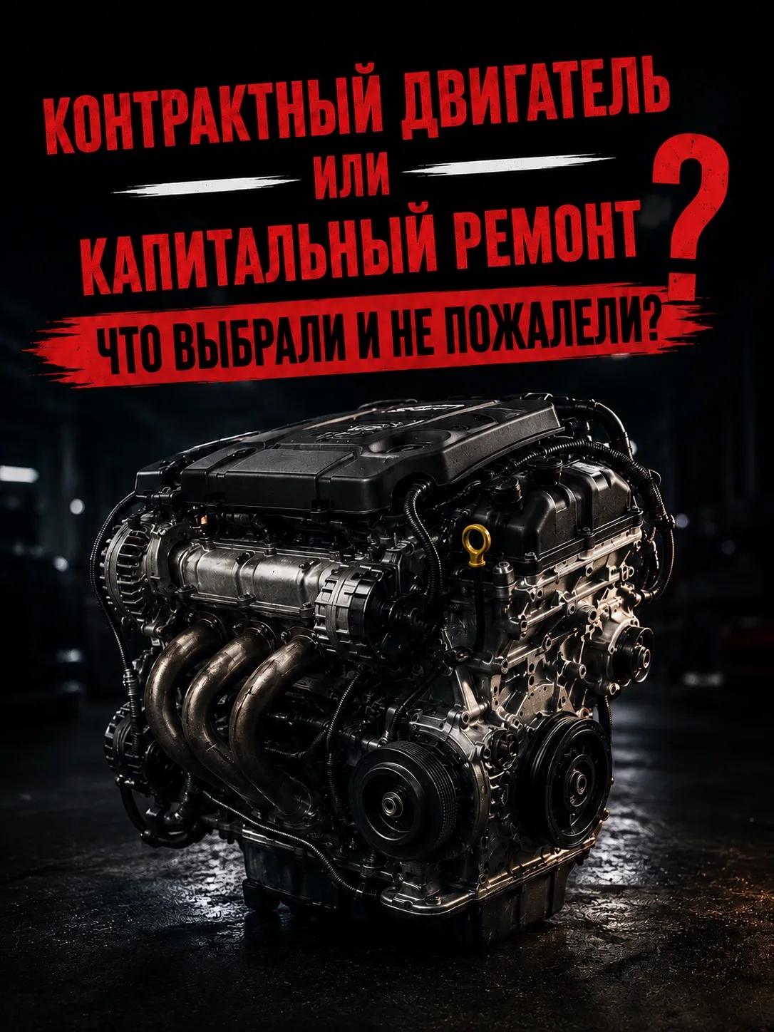 Контрактный двигатель или капитальный ремонт? Что выбрали и не пожалели?