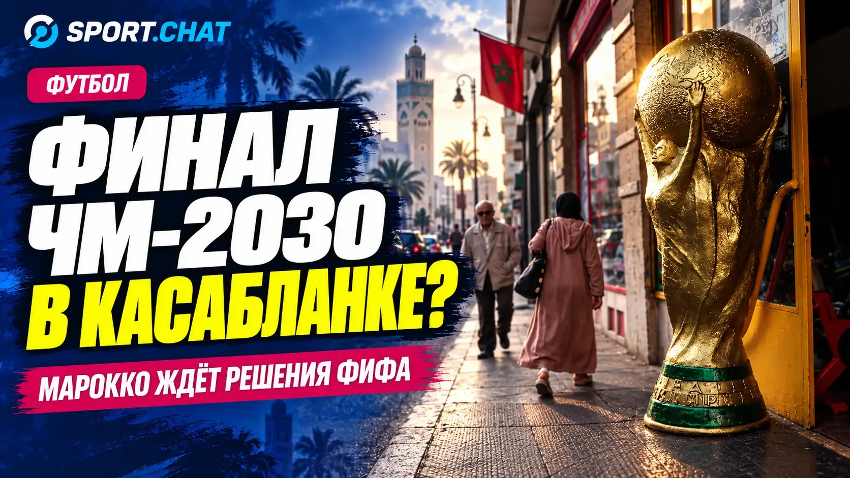 Глава федерации Марокко заявил, что финал ЧМ-2030 пройдёт в Касабланке