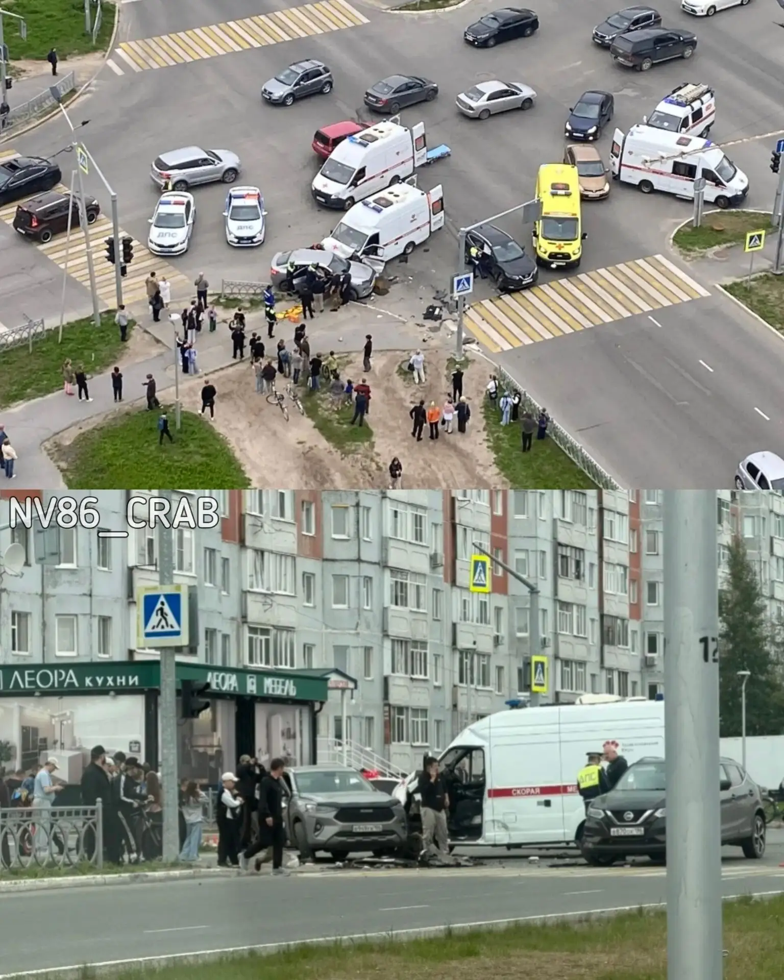 Одна из пострадавших в ДТП со скорой помощью в Нижневартовске скончалась в больнице