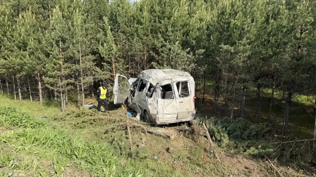 Смертельная авария случилась под Каменском-Уральским.   62-летний водитель «Форда» не справился с уп