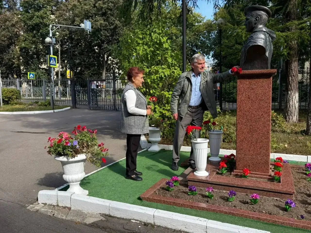 В Подольске почтили память Героя России Александра Монетова в день его рождения