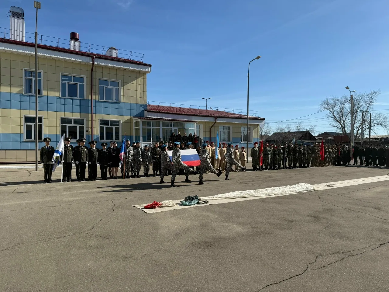 ✅28 апреля в п. Усть-Ордынский прошел районный этап Всероссийской военно-патриотической...