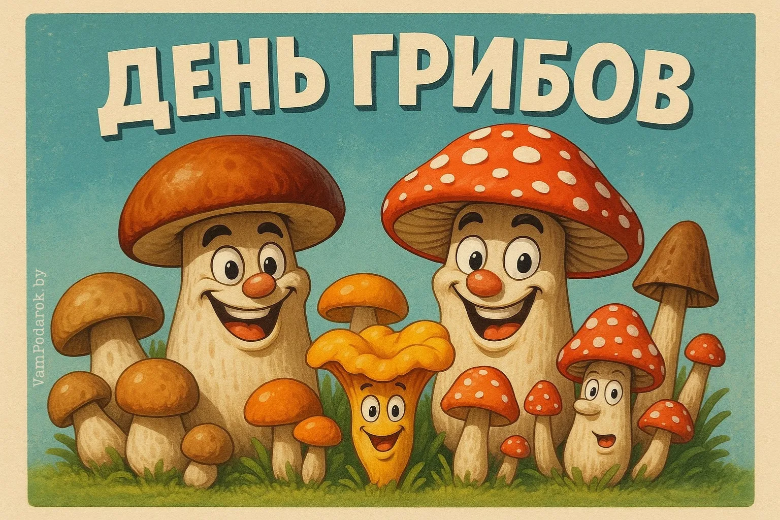 🍄 Сегодня  — День грибов. 
Мы решили познакомить наших ребят с этим удивительным царством природы!
