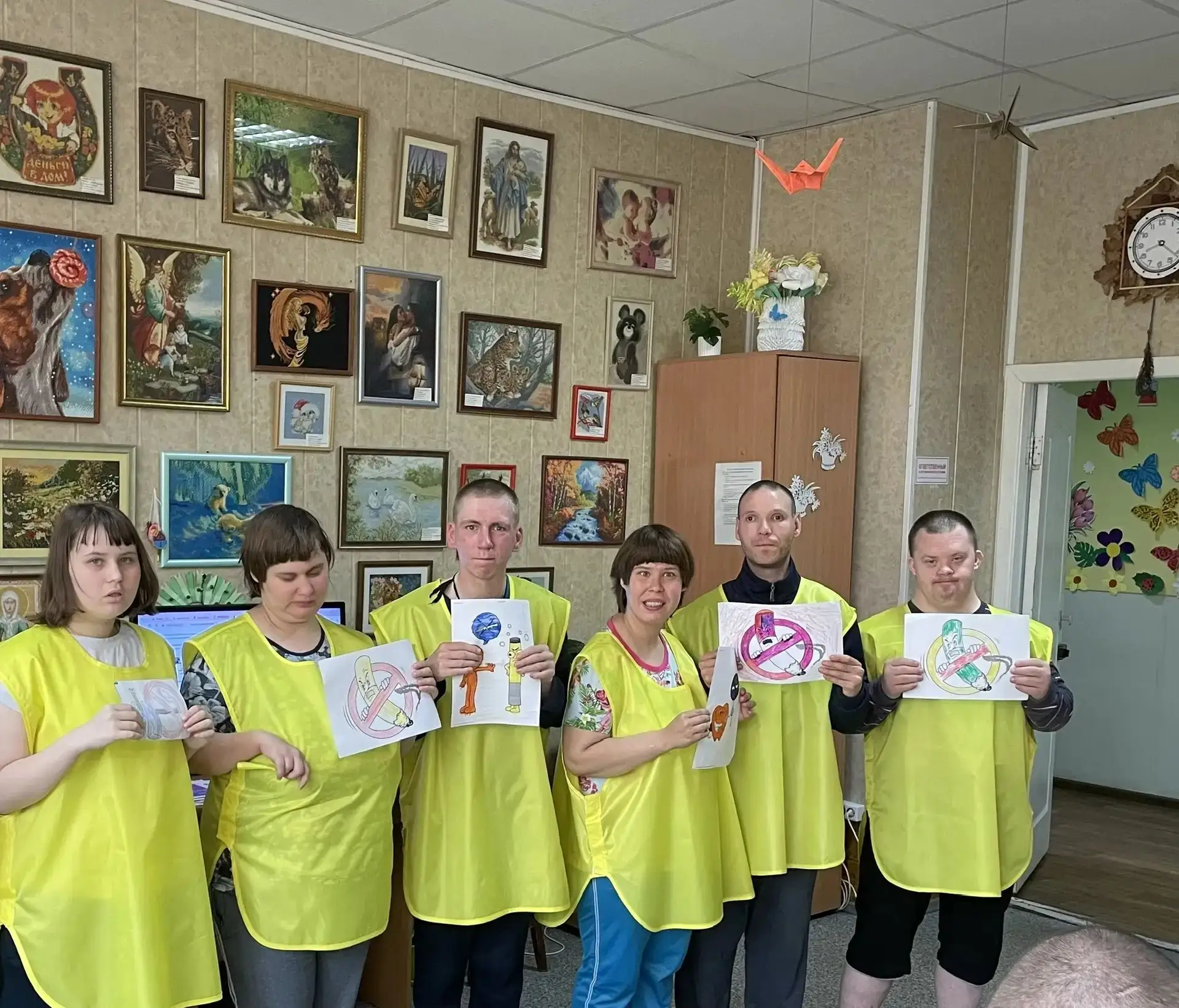 Сегодня группа внутренних волонтеров приняла участие в тематическом занятии "Спорт прот...