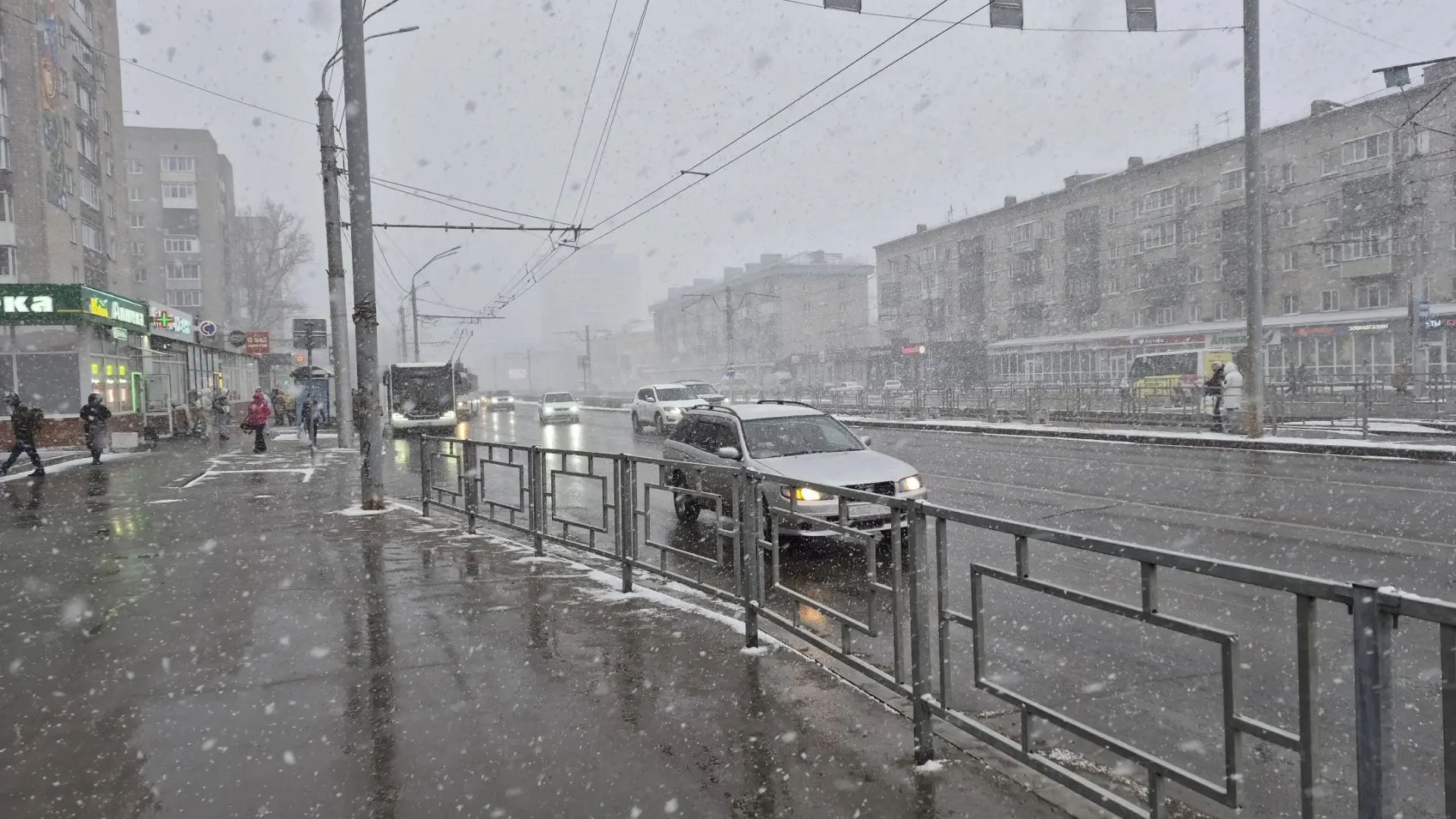 🌨️ Мокрый снег и гололёд накроют Алтайский край