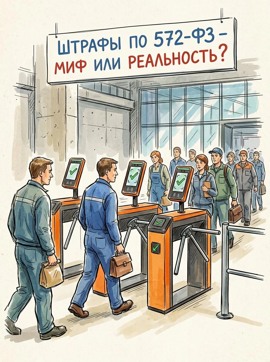⚠️ FACE-ID на проходной работает - но законно ли это?