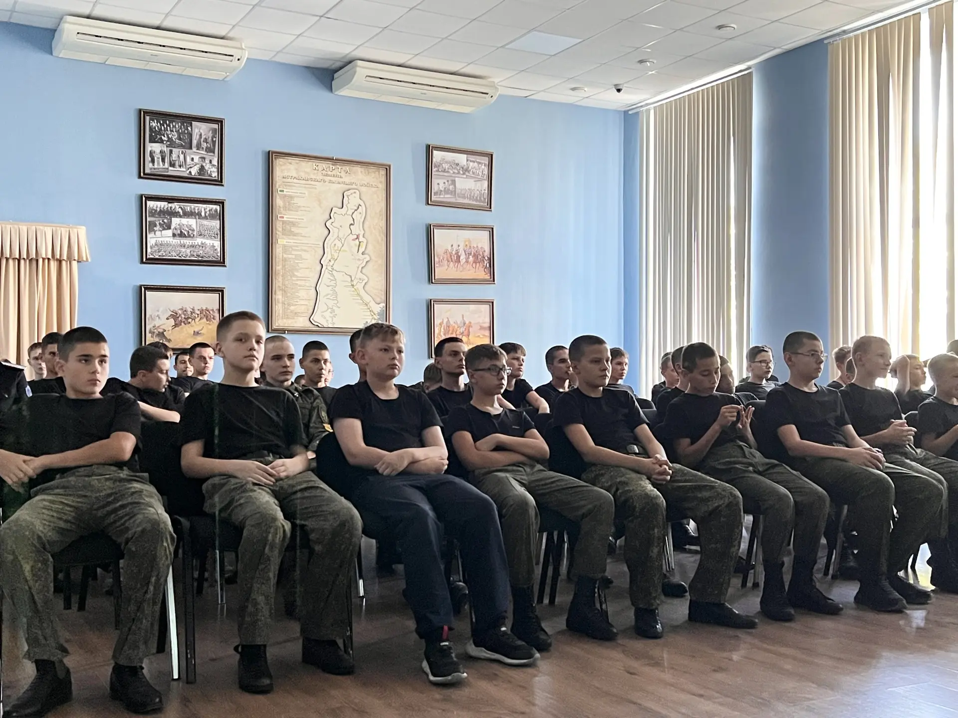 ⚡️Кадеты корпуса посмотрели документальный фильм «Предательство»