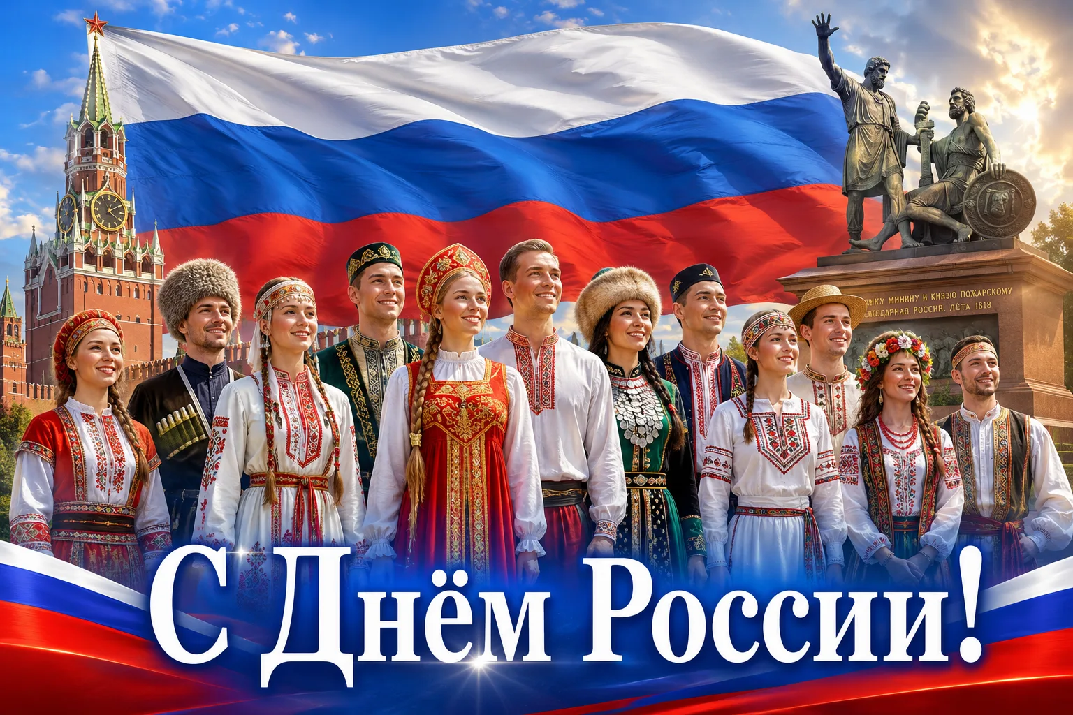 Уважаемые партнёры, коллеги и жители нашей республики!

Поздравляем вас с Днём России! 🇷🇺

Этот пр
