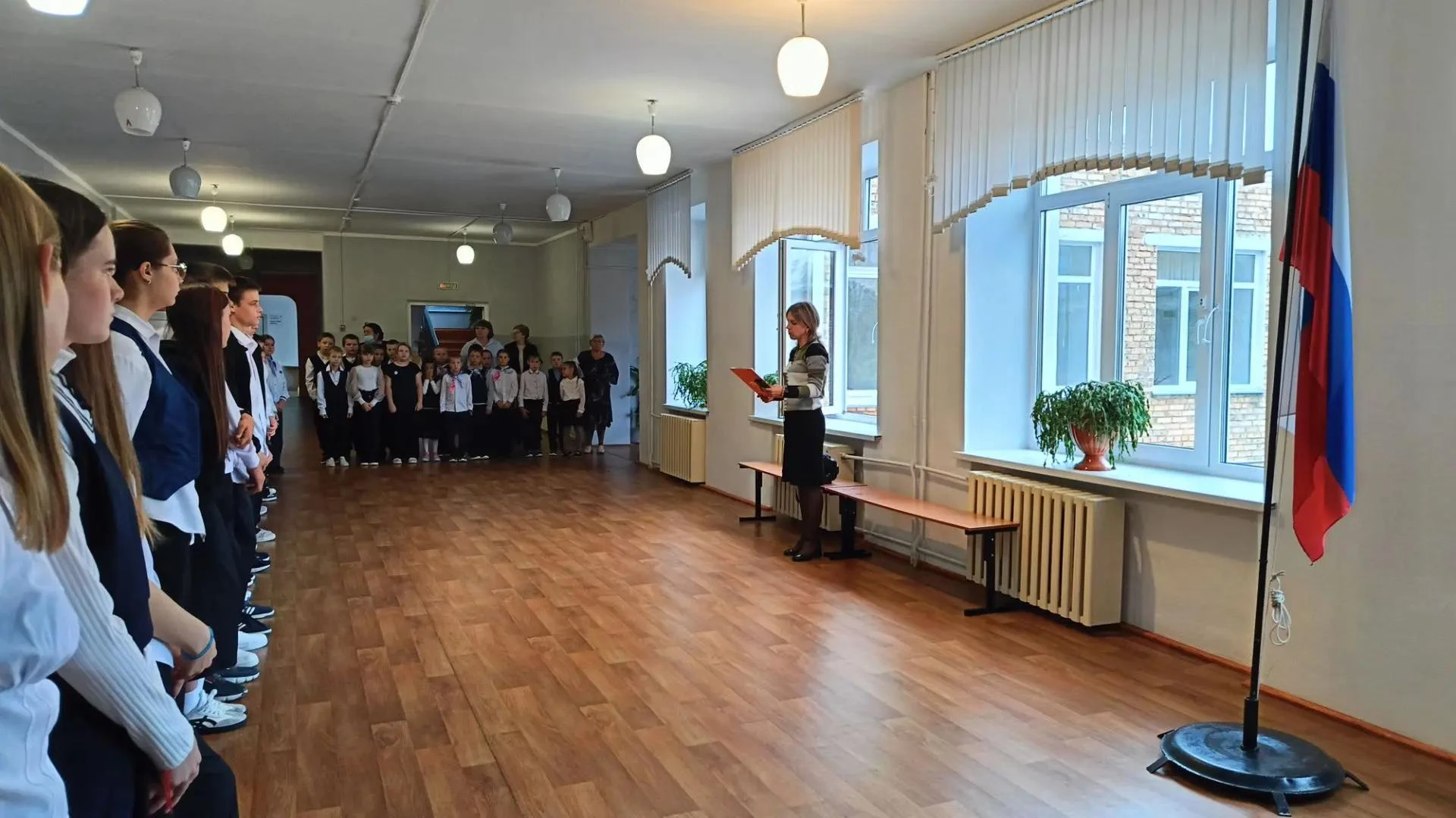 29 сентября наша школа присоединилась к празднованию Дня воссоединения ДНР, ЛНР, Запоро...