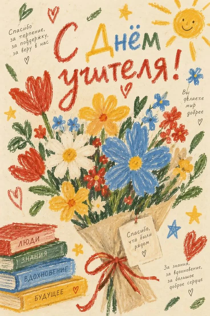 С Днём учителя! 🍁