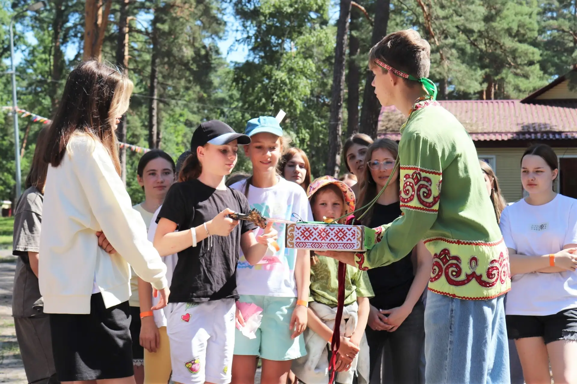 🎉 В Железнодорожном районе на базе лагеря «Полет» прошла увлекательная профильная смен...