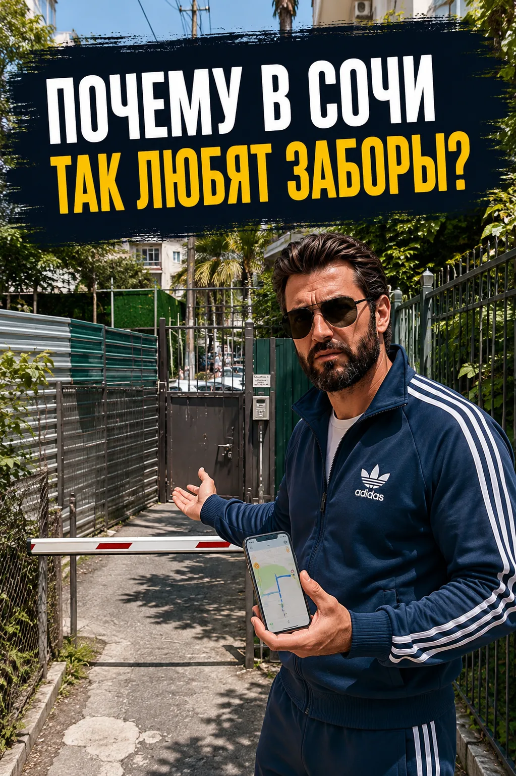 Почему в Сочи так любят заборы

Если однажды в Сочи исчезнут все заборы, половина горожан просто не 
