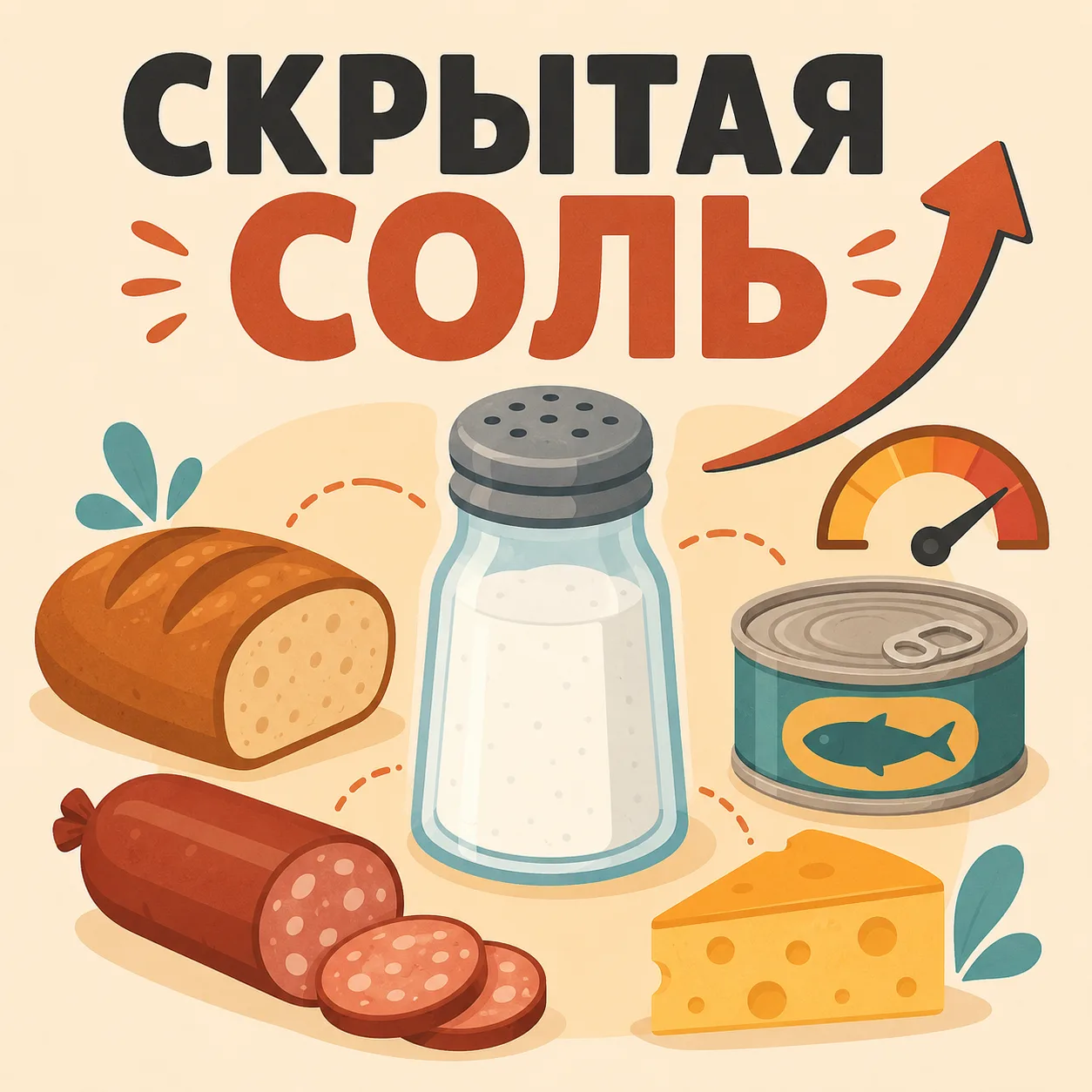 🧂 Соль прячется не в солонке