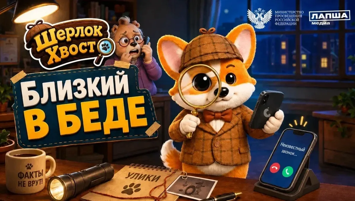 Стартует первый сезон мультсериала «Шерлок Хвост»!