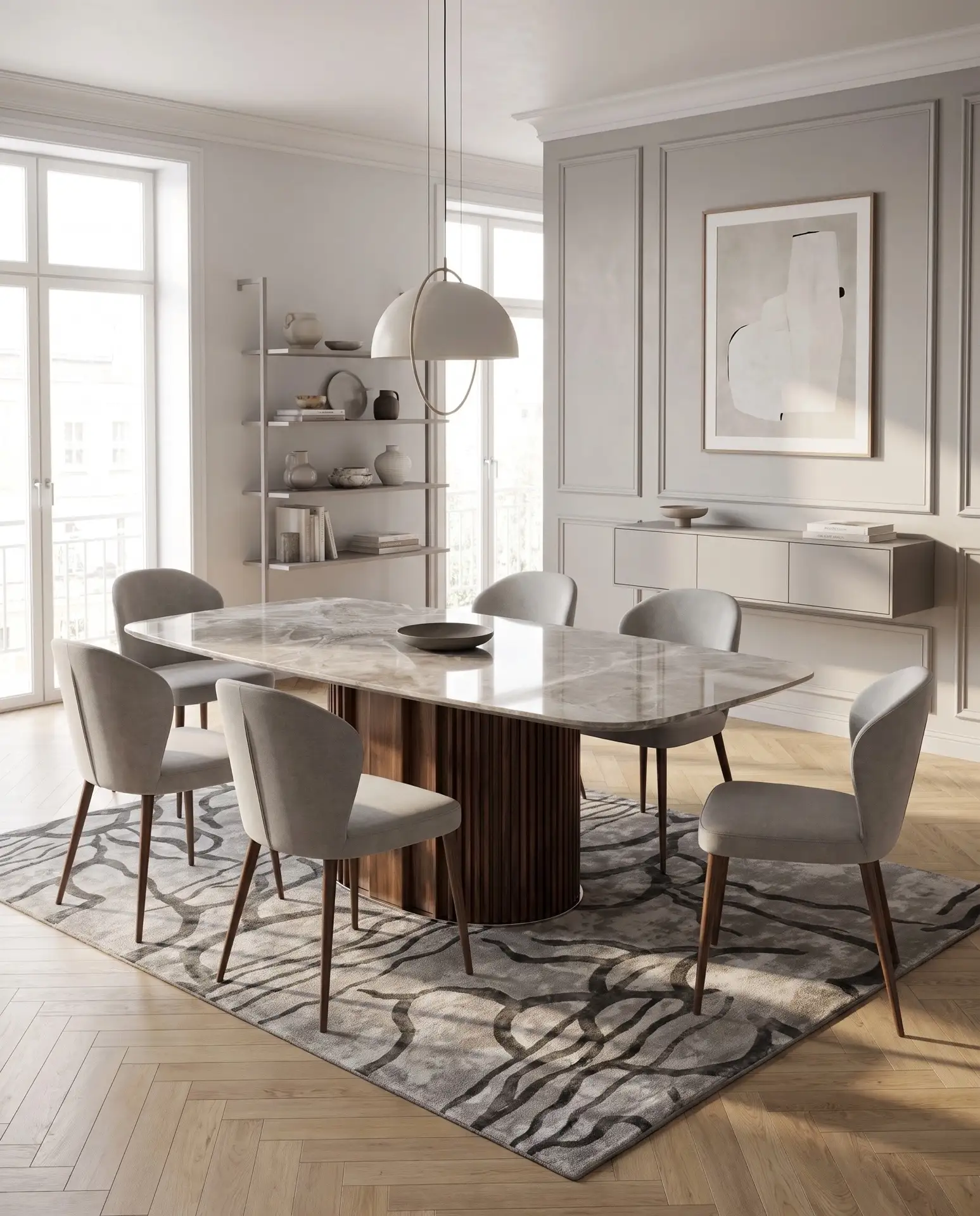 Mayfair — мрамор, дерево и немного архитектуры