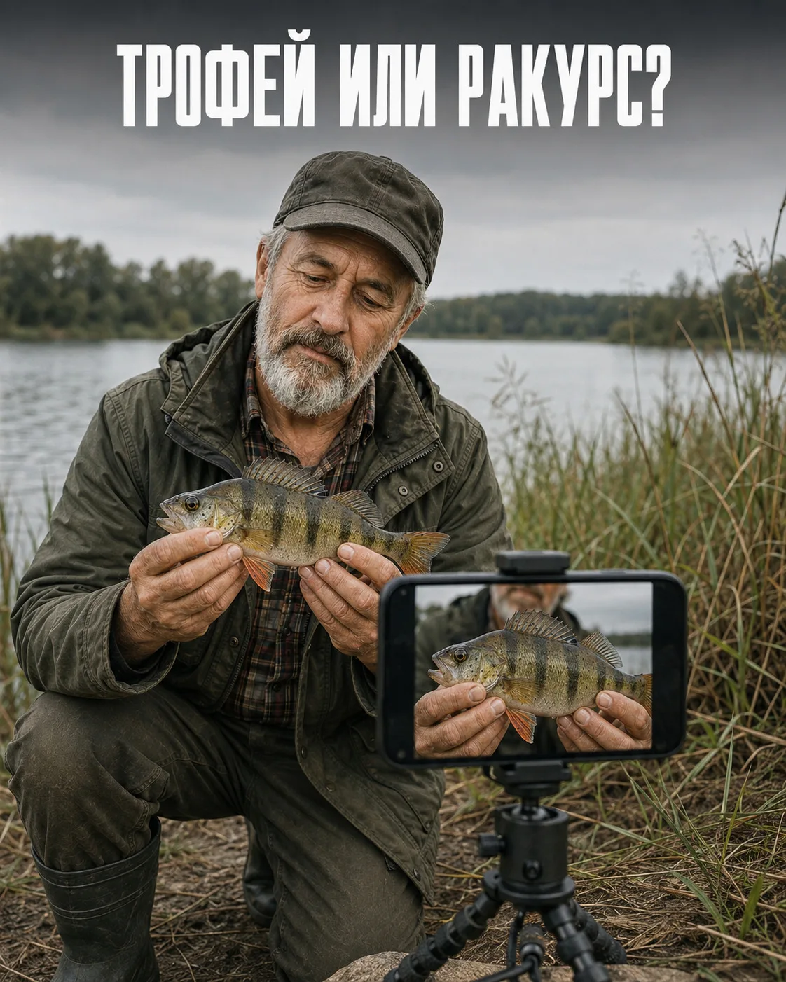 ПОЧЕМУ КИЛОГРАММОВЫЙ ОКУНЬ НА ФОТОГРАФИИ ВЫГЛЯДИТ КАК КРОКОДИЛ 📸