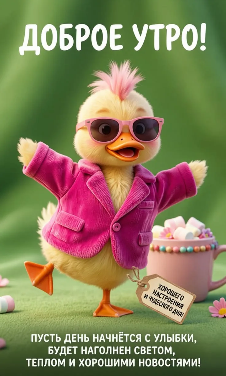 Утра доброго и прекрасного! ☕🌞🌷