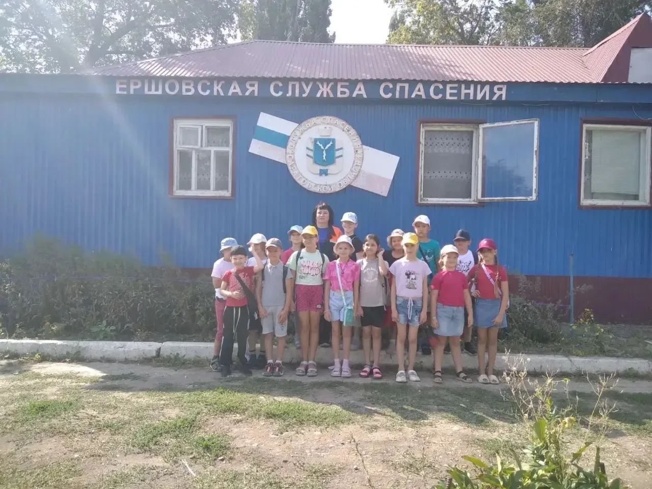 В ГОСТЯХ У СПАСАТЕЛЕЙ