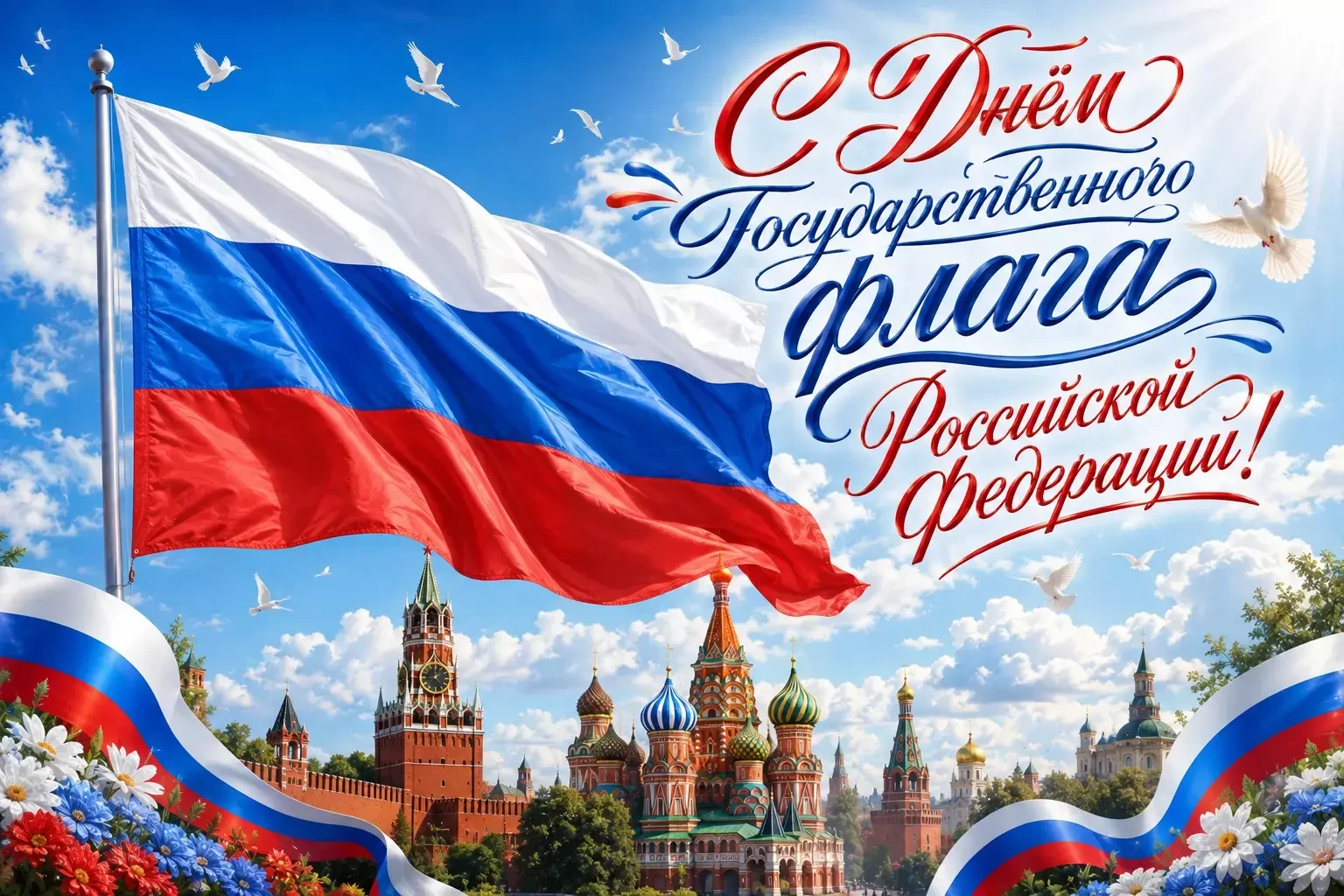 С Днём Государственного флага Российской Федерации!