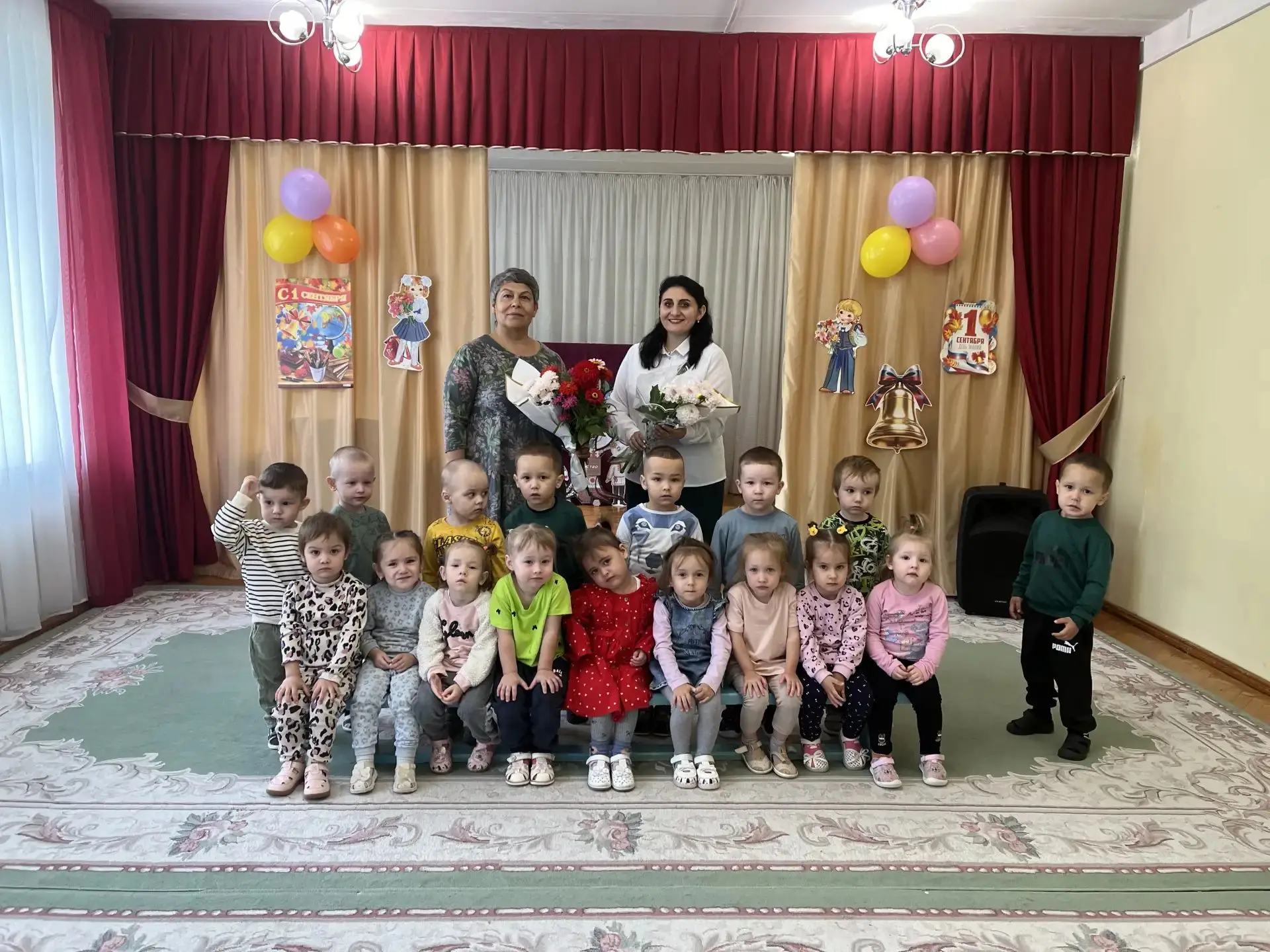 День знаний в детском саду!