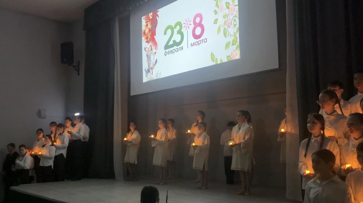 🎉 Сегодня в нашем микрорайоне прошёл яркий и душевный концерт в честь праздников-23 февраля и 8 март