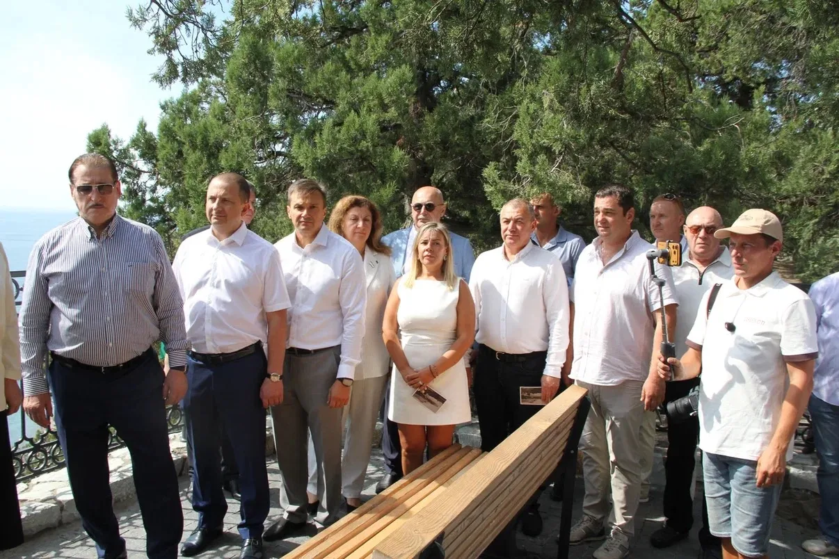 💫В Симеизском парке состоялось открытие памятника Ивану Акимовичу Мальцову, выдающемус...